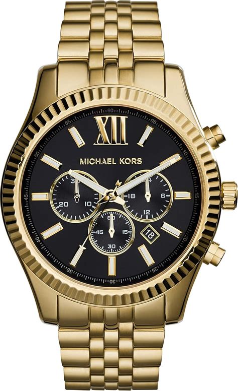 Amazon.com: Mens Michael Kors Watch Black